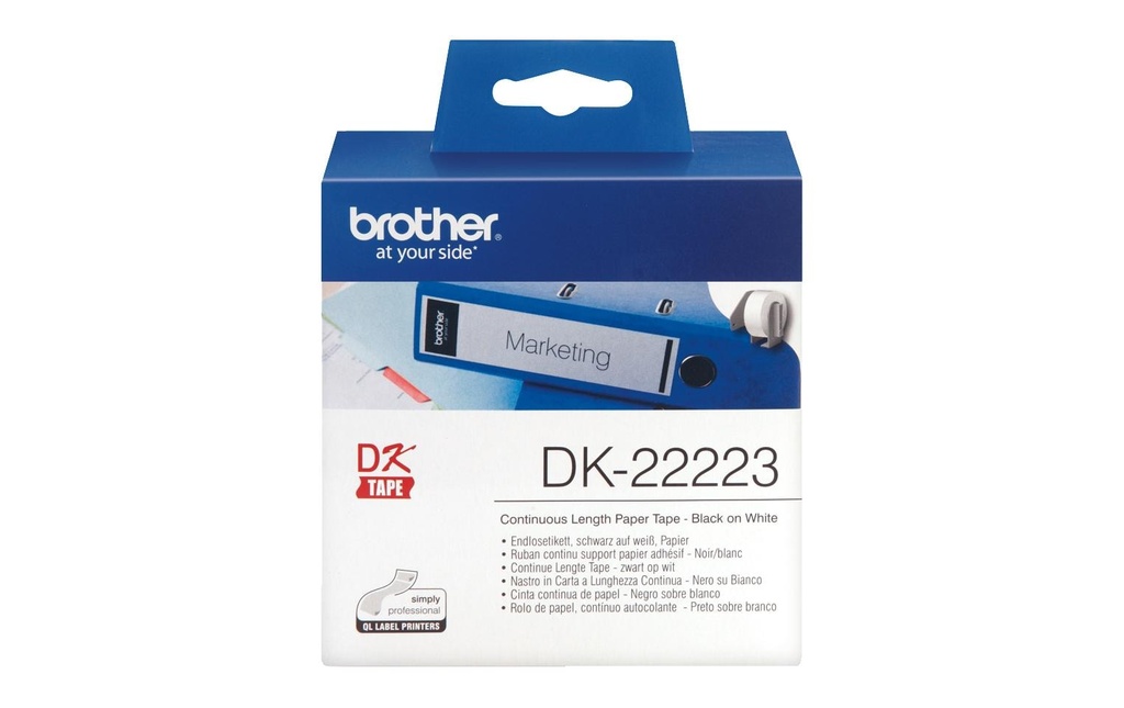[260300223] BROTHER Brother étiquette continu 50mm