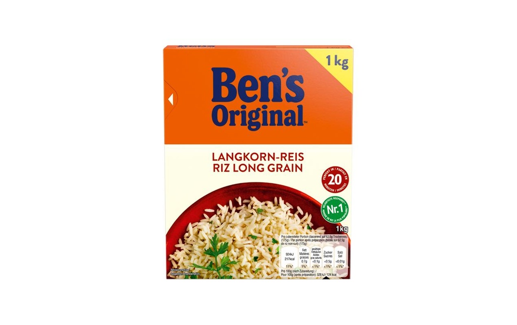 Ben's Original Riz   Long grain 1 kg