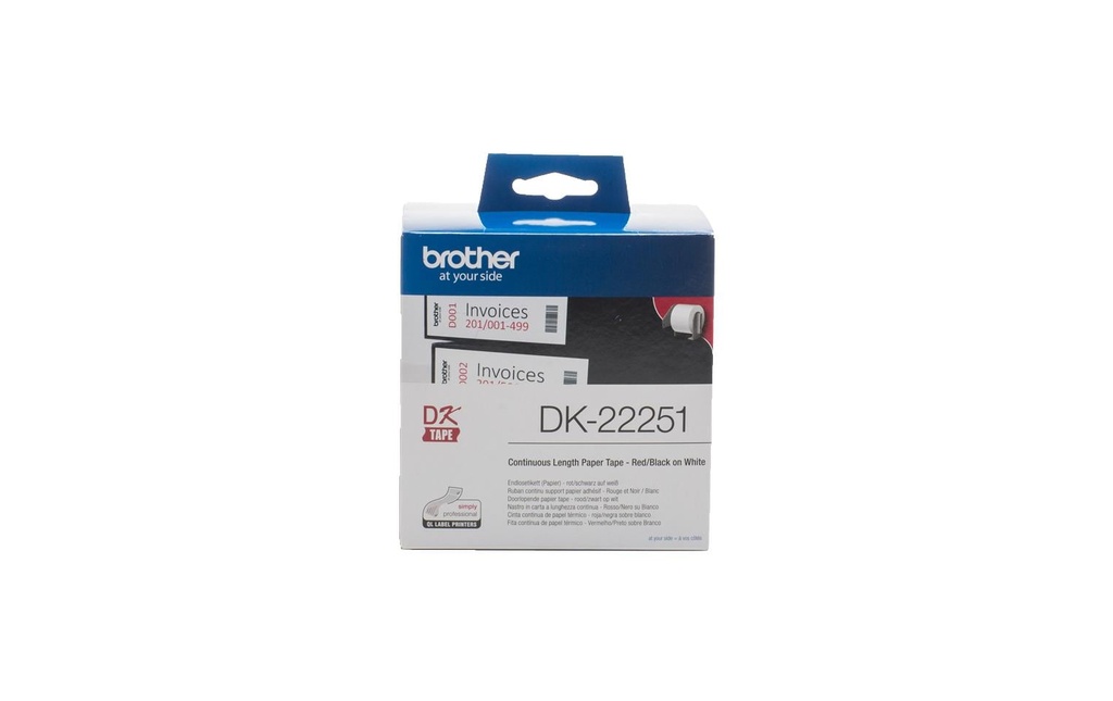 [260301251] BROTHER Brother étiqu.ordi.62mmx15.24m
