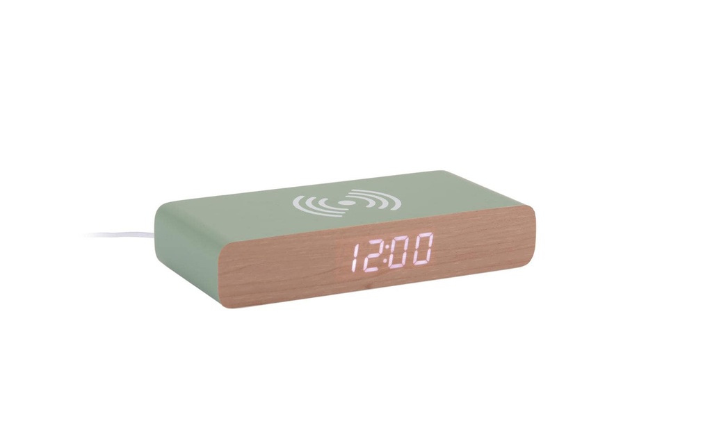KARLSSON Réveil numérique Retro Flat Jungle Green