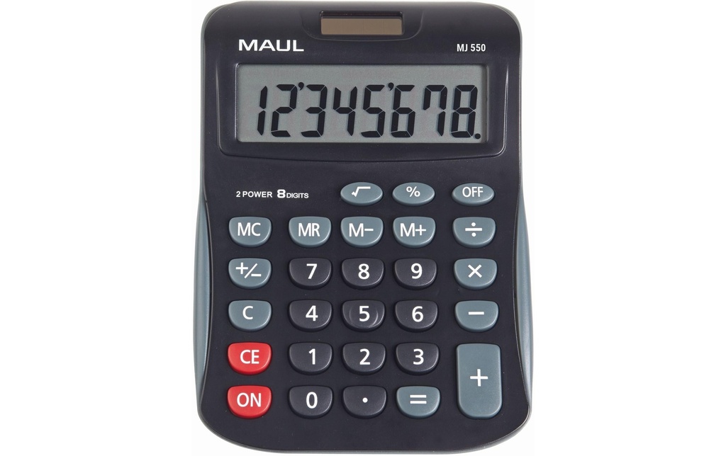 Maul Calculatrice MJ550 Junior Noir