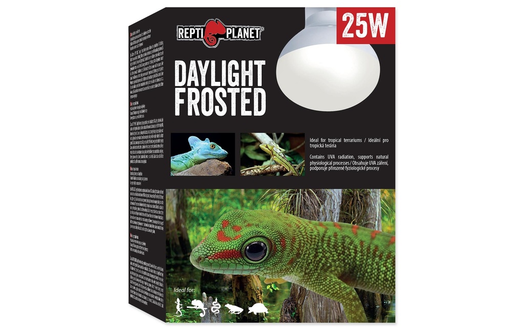 Repti Planet Lampe pour terrarium Daylight Frosted 25 W