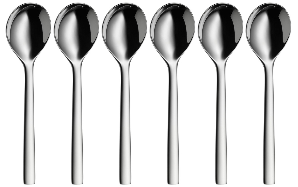 WMF Cuillère à soupe Nuova 6 Pièce/s, Argenté