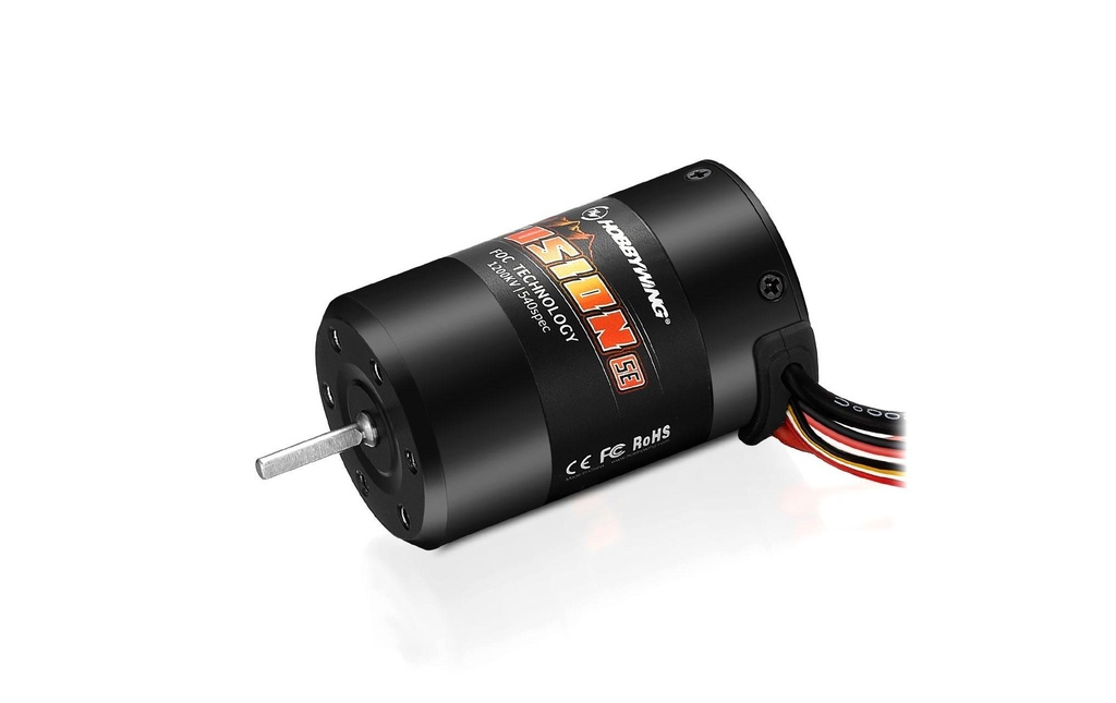 Hobbywing Kits d’entraînement sans brosse Quicrun Fusion SE 1200 kV, Crawler