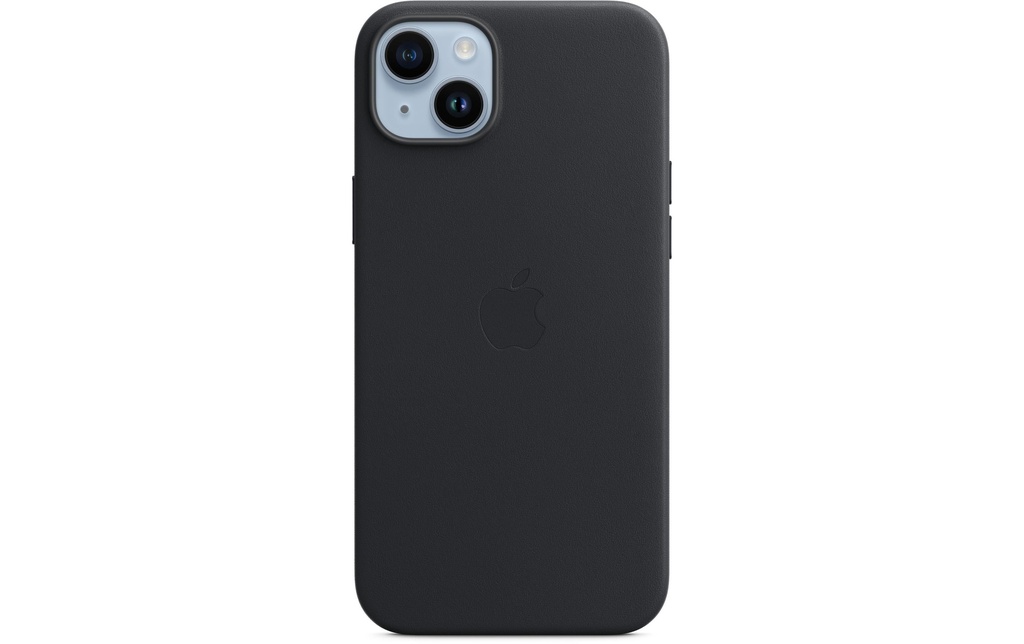 Apple Coque arrière Leather Case avec MagSafe  iPhone 14 Plus
