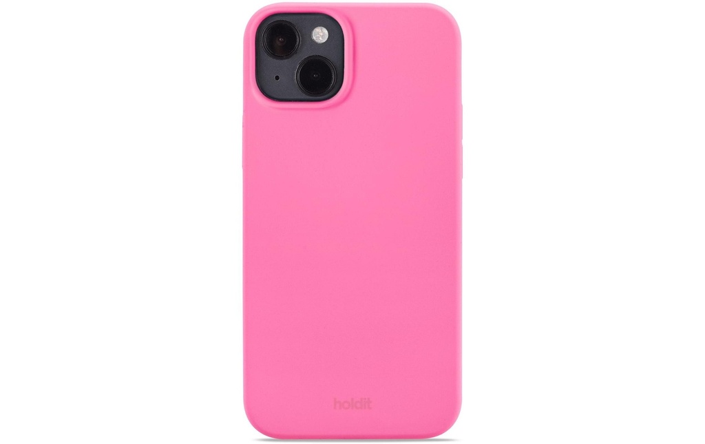 Holdit Coque arrière Silicone iPhone 14 Plus Rose
