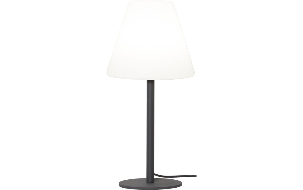 Star Trading Lampe de table Crète, 60 cm, gris
