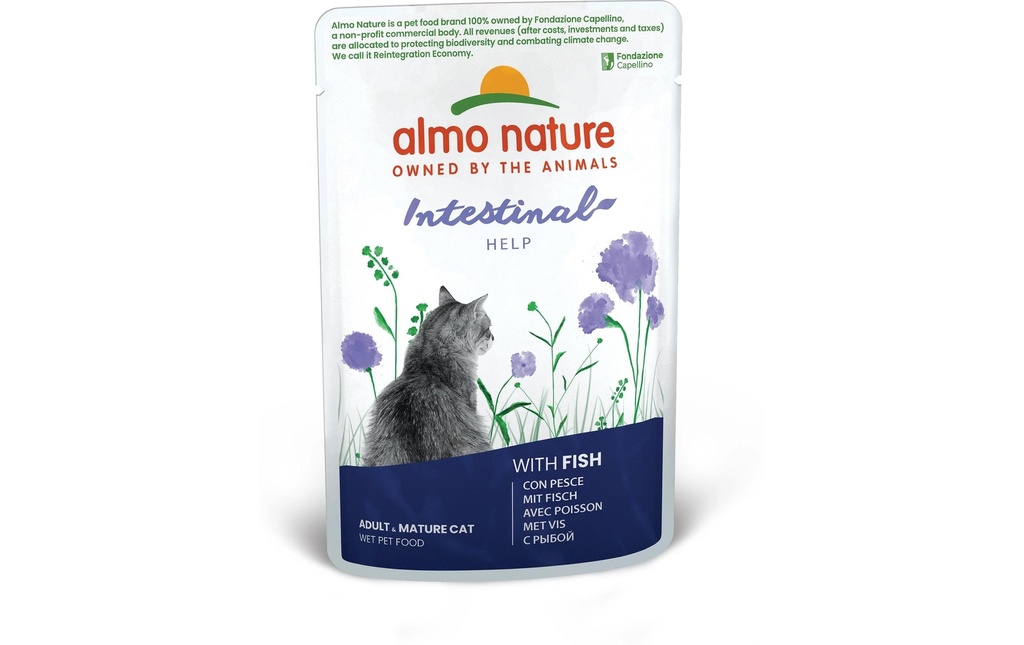 Almo Nature Alimentation humide Intestinal Help avec poisson 70 g