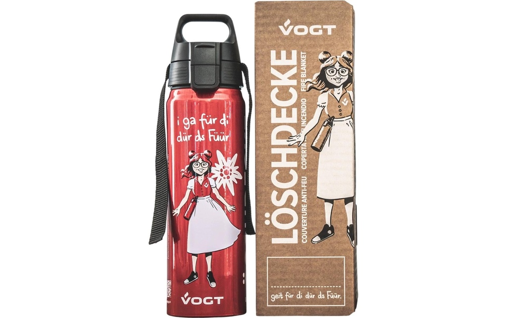 Vogt Couverture incendie Heidi IN EN 1869:2019 100 x 100 cm