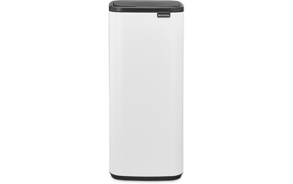 Brabantia Poubelle touch Bo Touch Bin 30 l, Blanc