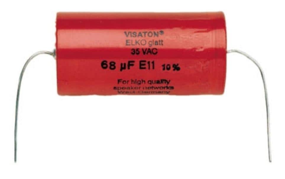 Visaton Condensateur électrolytique fréquence audio rauh 100 µF