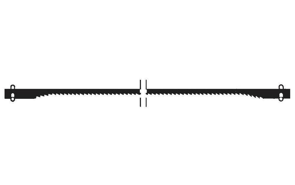 Proxxon Lame de scie 25Z finement dentée, 12 parties