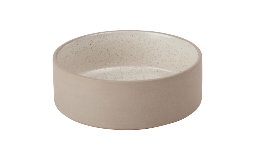 OYOY Écuelle en céramique Sia M, Ø 17 x H 6 cm, Offwhite
