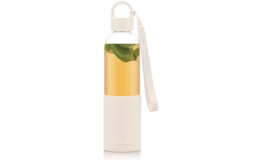 Bodum Gourde Melior 500 ml, Blanc/Transparent