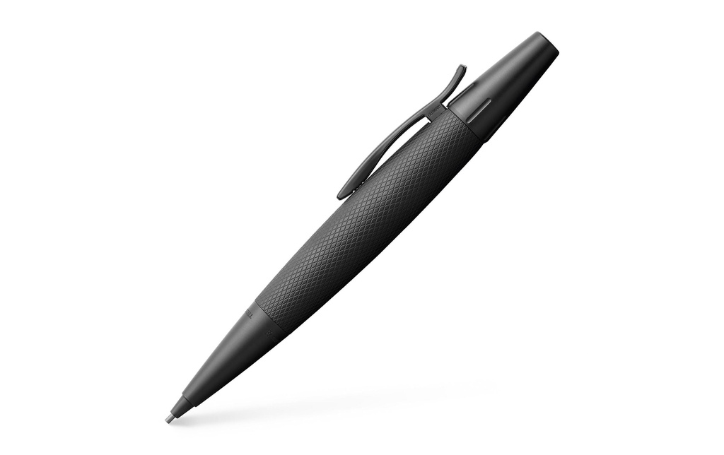 Faber-Castell Porte-mines e-motion Pure Black 1.4 mm, Noir