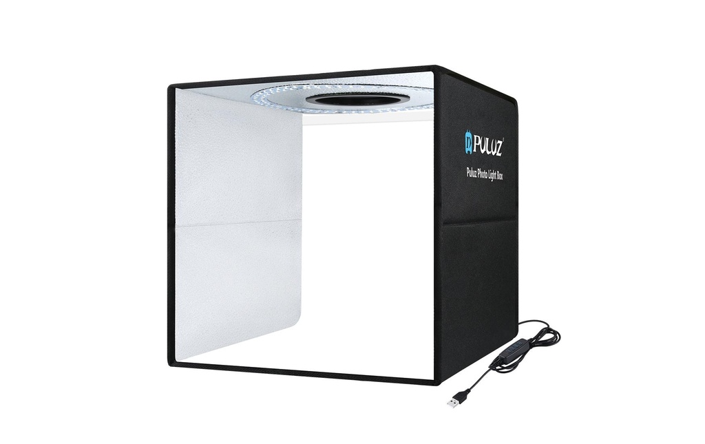 Puluz Boîte studio avec éclairage LED intégré