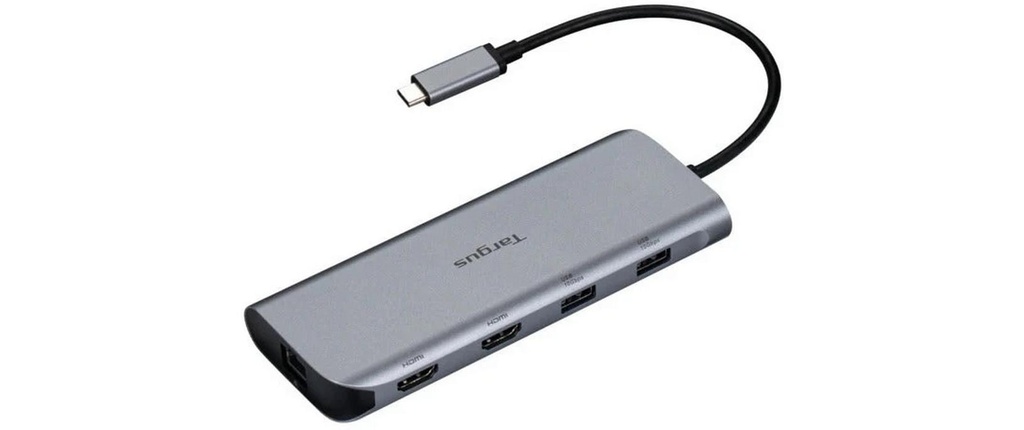 Targus Station d'accueil USB-C Dual 4K HDMI 140W EPR Pass-Thru