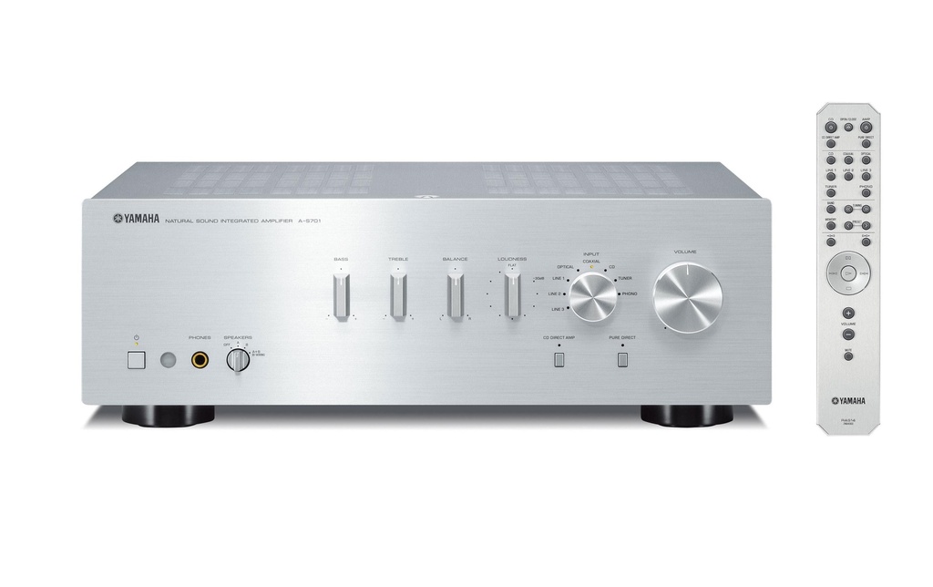 Yamaha Amplificateur stéréo A-S701 Argenté