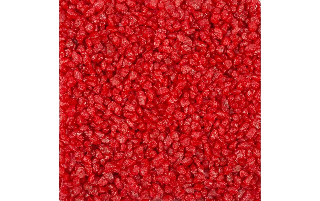 CHALET Granulés de décoration 2-3 mm Rouge 650 ml