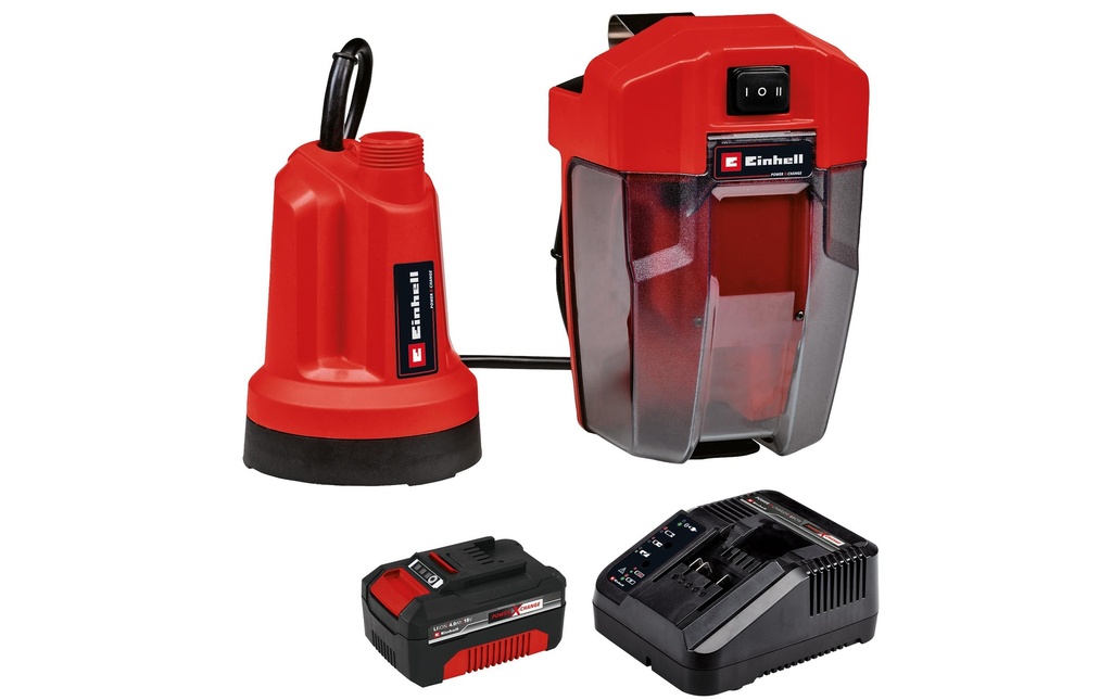 Einhell Pompe à eau claire sans fil GE-SP 18 LL Li Set