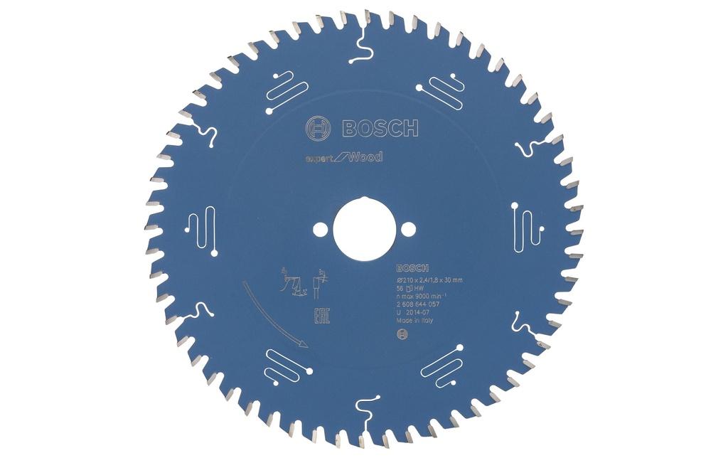 Bosch Professional Lame de scie circulaire Expert for Wood, 210 x 30 x 2.4 mm, Z 56