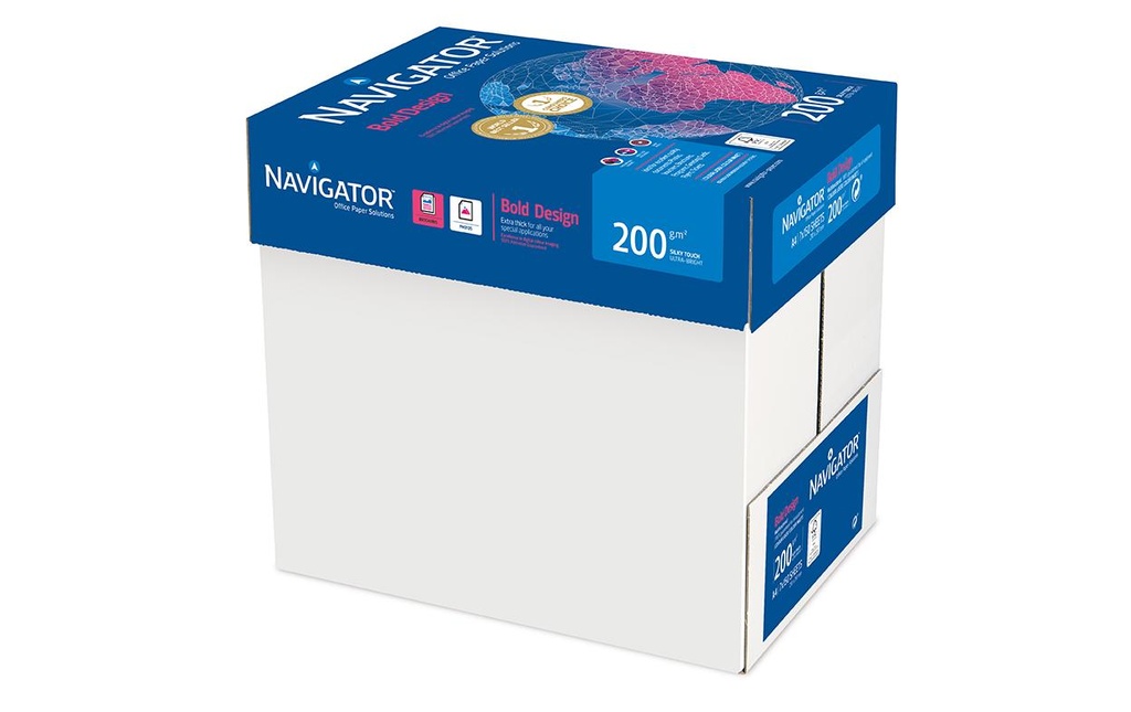 Fischer Papier Papier pour photocopie Navigator Bold Design 200 g/m², 1050 feuilles