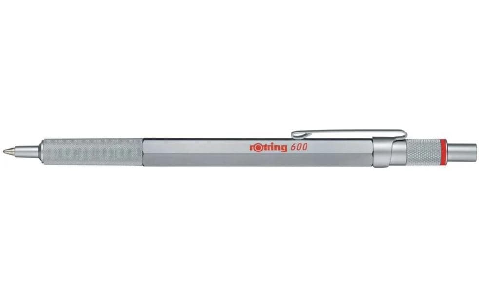 Rotring Stylo à encre gel 600 argent 0.55 mm