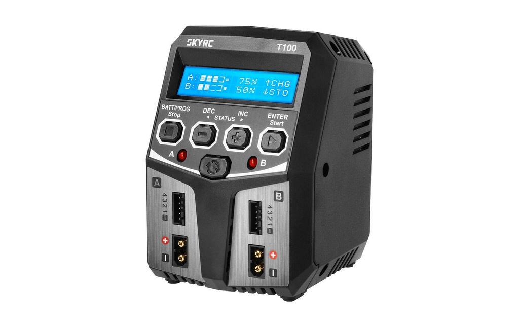 SKYRC Chargeur double T100 2-4S
