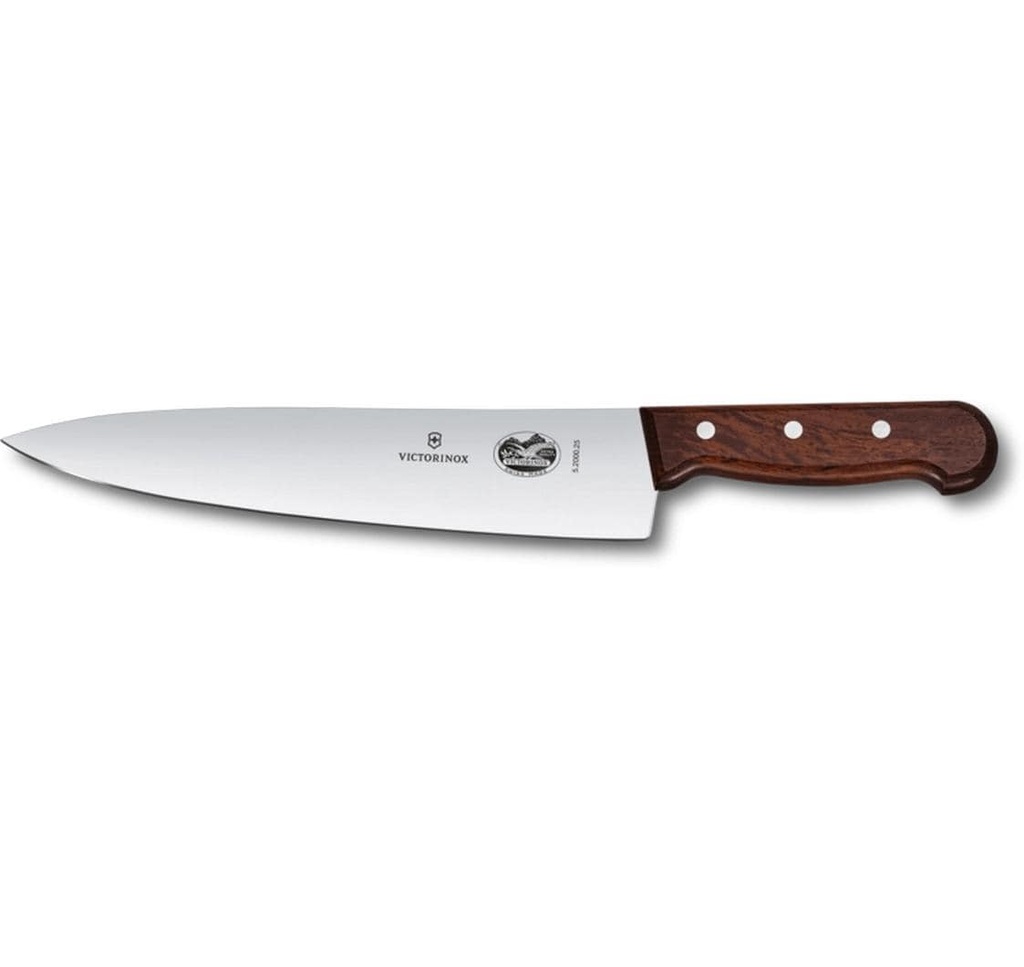 Victorinox Couteau de chef Wood Brun, 25 cm