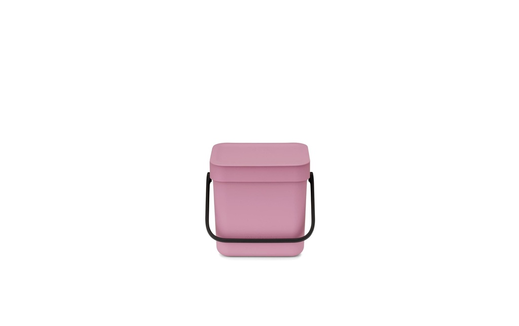 Brabantia Seau à compost Sort & Go 3 l, Rose