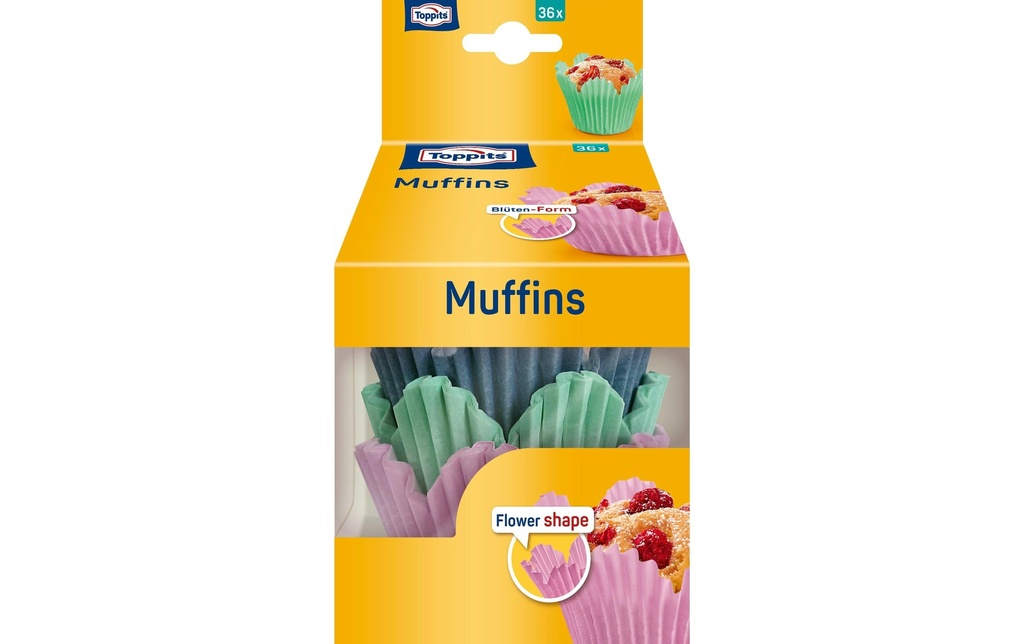 Toppits Moule à muffins 36 pièces