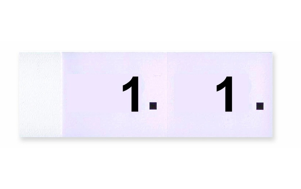 SIMPLEX Bloc vestiaire 1-100 blanc (100 pces)