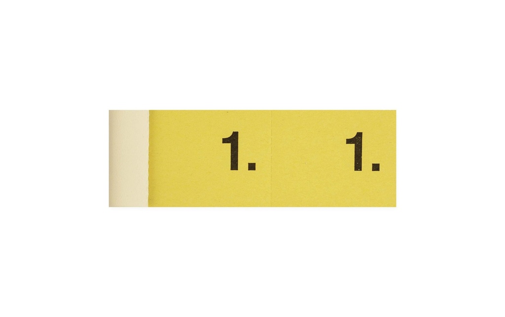 [266013071] SIMPLEX Bloc vestiaire 1-100 jaune (100 pces)