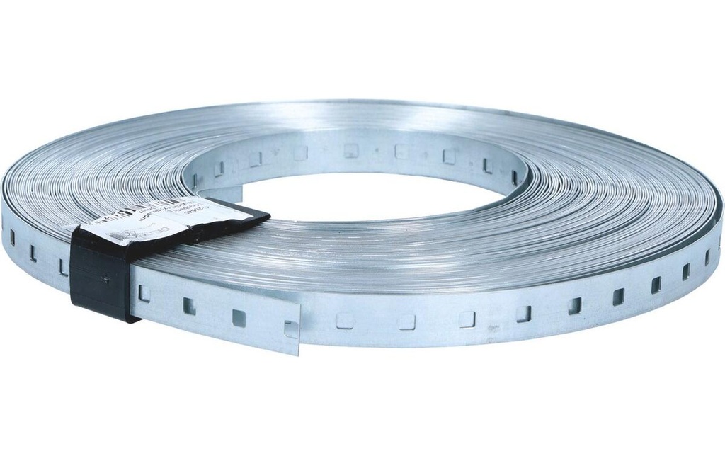 Elbro Ruban perforé 45m galvanisé 17 x 0.6 mm
