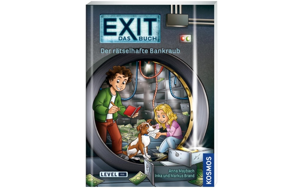 Kosmos EXIT Kids: Das Buch – Rätselhafte Bankraub