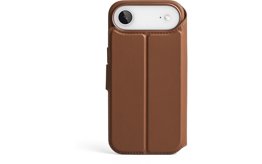 Vonmählen Book Cover Vegan Leather iPhone Air Brown