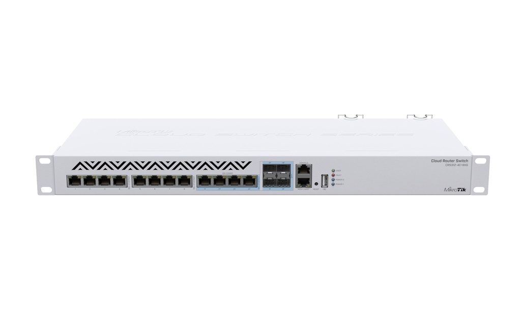 MikroTik Switch CRS312-4C+8XG-RM 12 ports