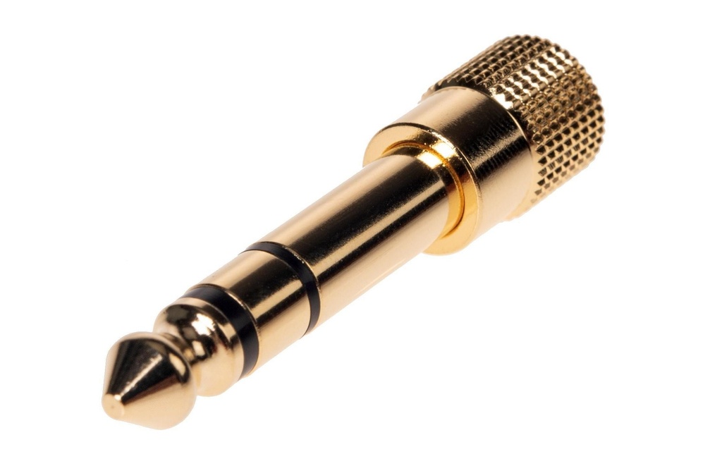 Bemero Adaptateur audio BA2002 Jack 6,3mm mâle - Jack 3,5mm femelle