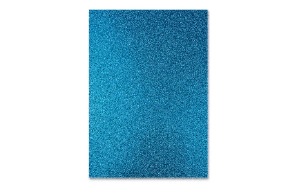 URSUS Boîte à paillettes A4, 300 g/m², 10 feuilles, Turquoise