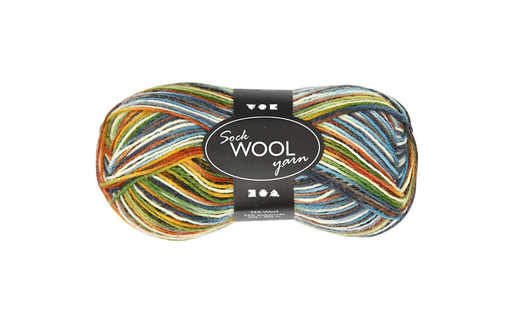 Creativ Company Laine 50 g pour les chaussettes