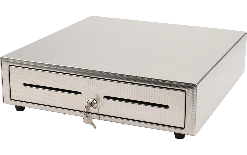 Olympia Tiroir-caisse LD 410S Argent