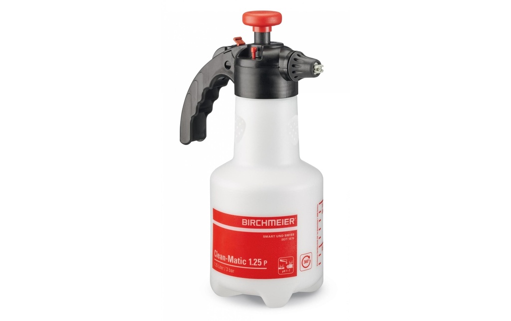 Birchmeier Pulvérisateur manuel Clean-Matic 1.25 P 360
