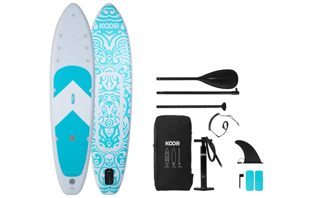 KOOR Planche de SUP Nuusa Allround 10'6 Système à double chambre