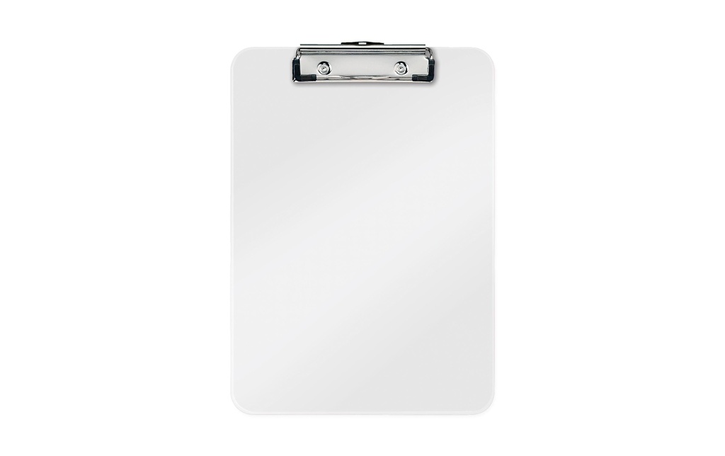 LEITZ Plaque à pince WOW A4 PS blanc