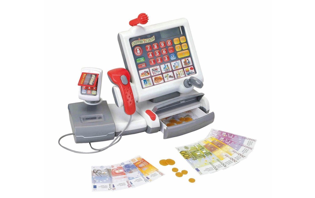 Klein-Toys Boutique Station de caisse avec clavier à membrane