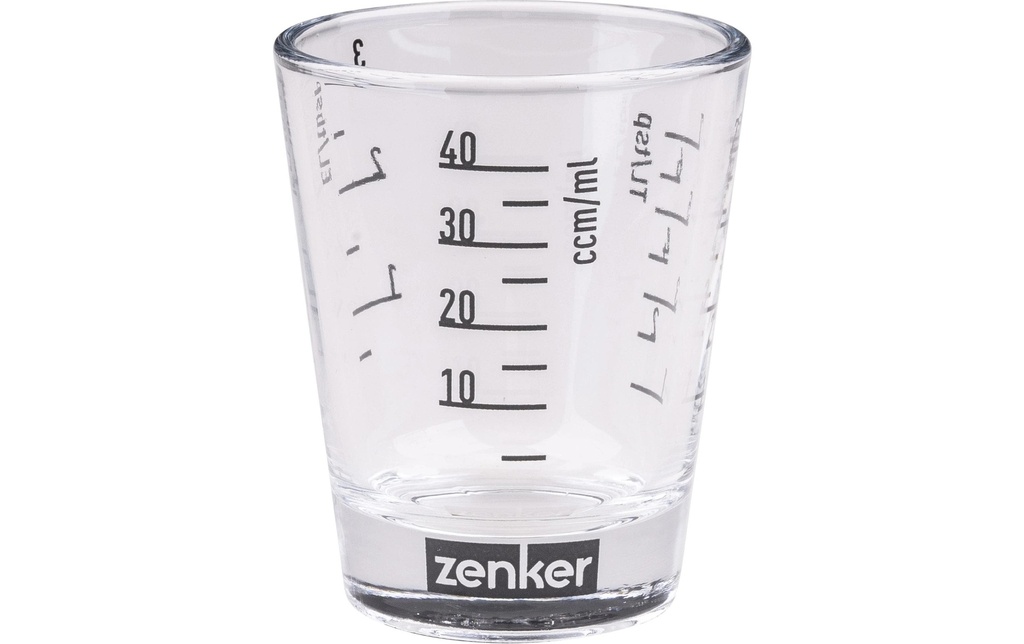 Zenker Verre mesureur 0.4 dl, Transparent
