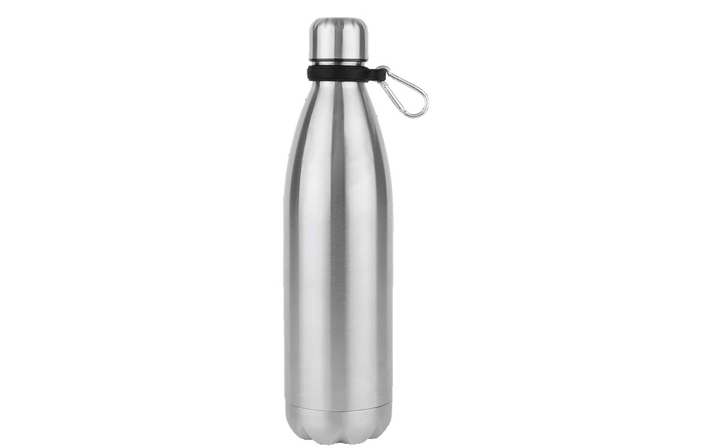 KH Security Bouteille isolante Hidden Safe, Chrome