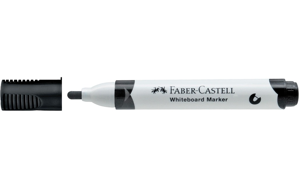 Faber-Castell Marqueur pour tableau blanc W20 1 pièce, noir