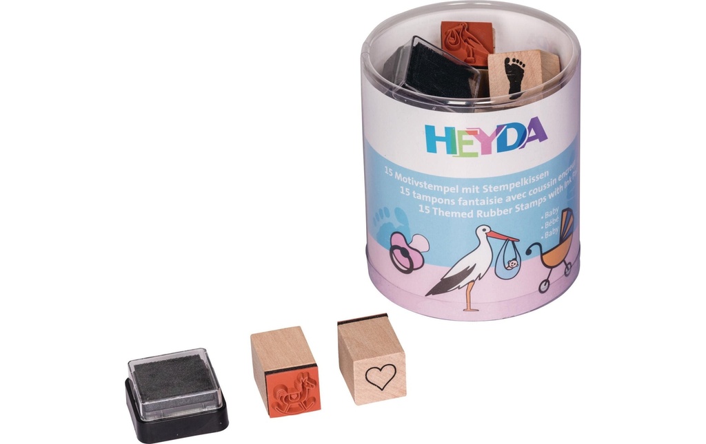 Heyda Set de tampons Bébé,
