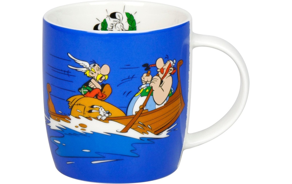Könitz Tasse universelle Asterix Rudern/Aviron 400 ml, Bleu